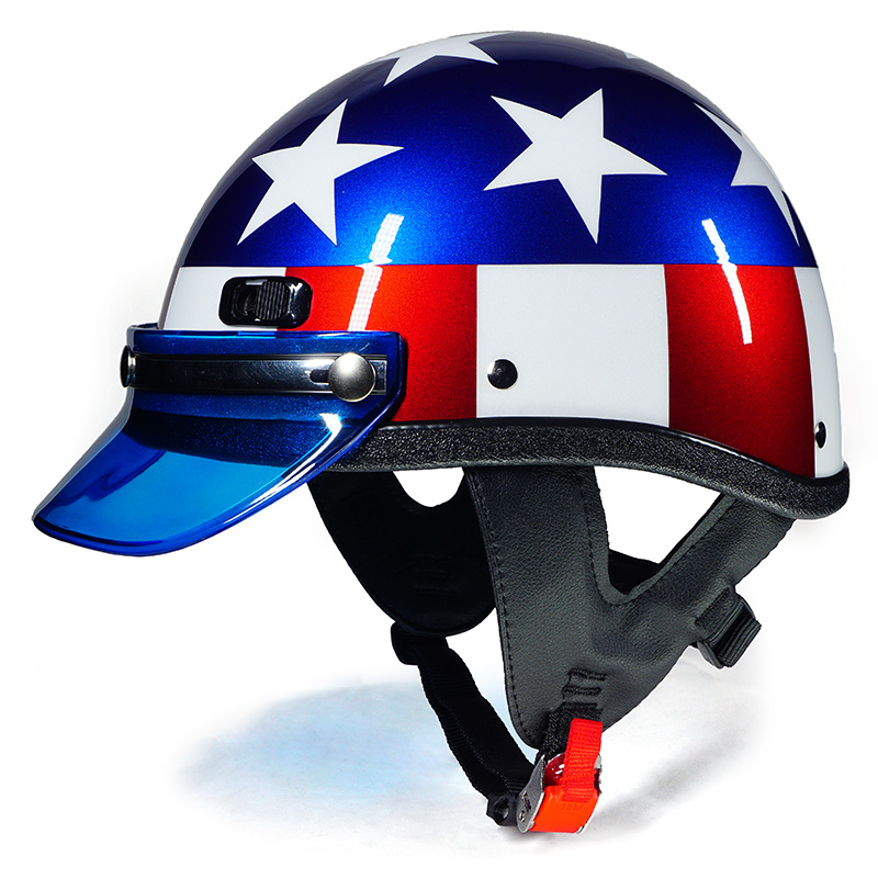 Model 1776 shown with included snap-on visor