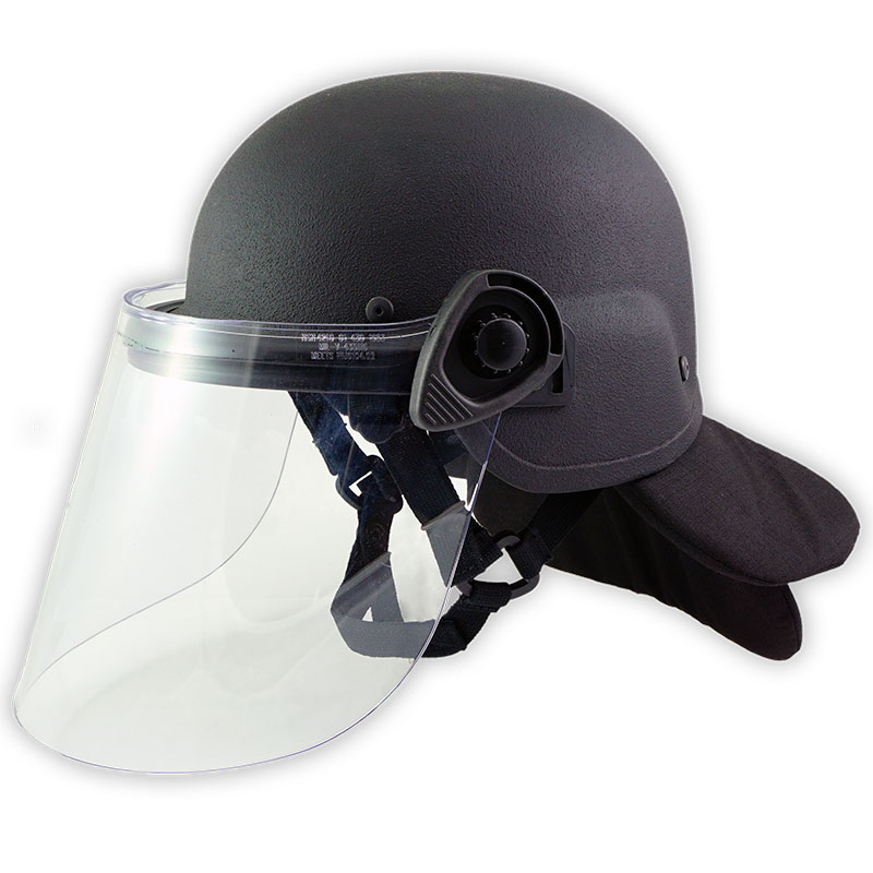 Bullet proof helmet pure steel tactical helmet campus security Riot Helmet 