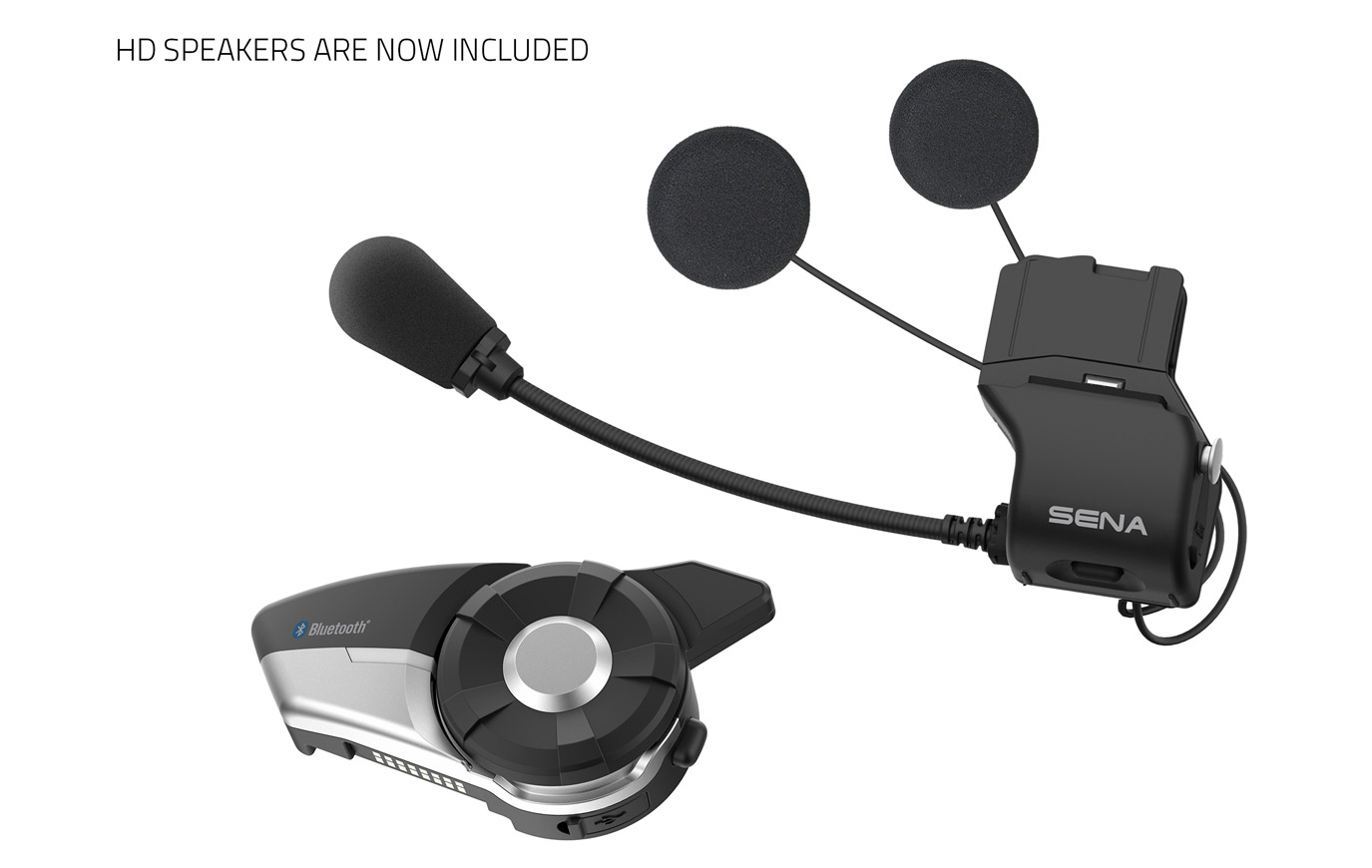 SENA 20S EVO Bluetooth Headset for Half Helmets