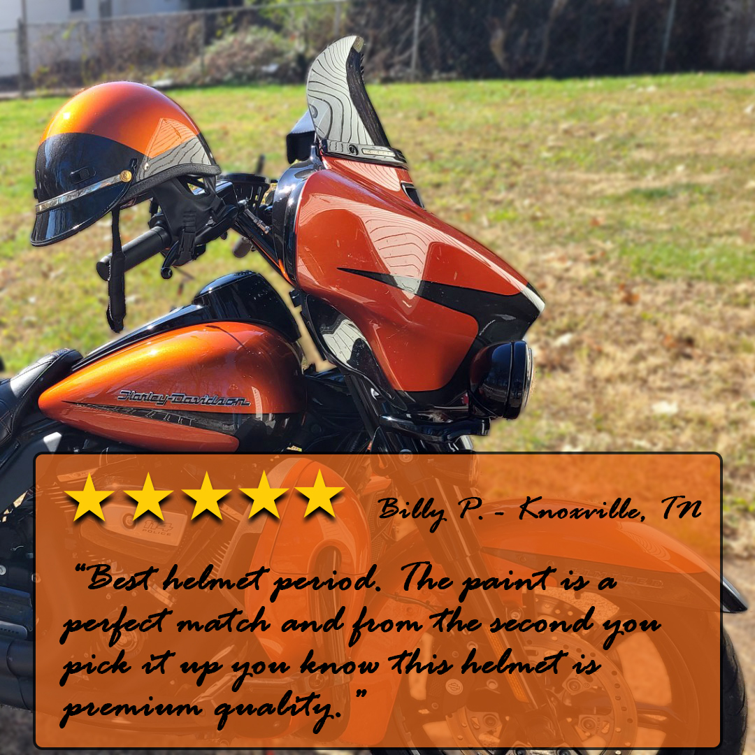 5 star review - Best Helmet period. The paint is a perfect match and from the second you pick it up you know this helmet is premium quality.