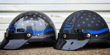 Super Seer Nightwatch and Secondwatch Half Shell Helmets