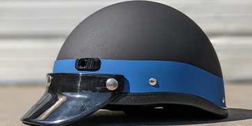 Super Seer Custom Two Color Motorcycle Helmet
