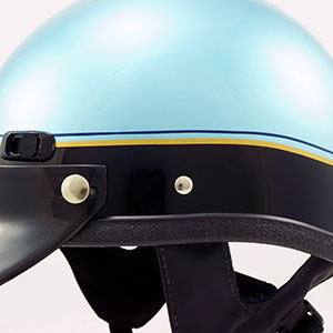 S1602 Ultra Low-Profile DOT Approved Half Shell Helmet