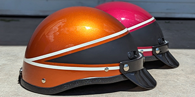 Super Seer Highway King Color Matched Half Shell Helmets