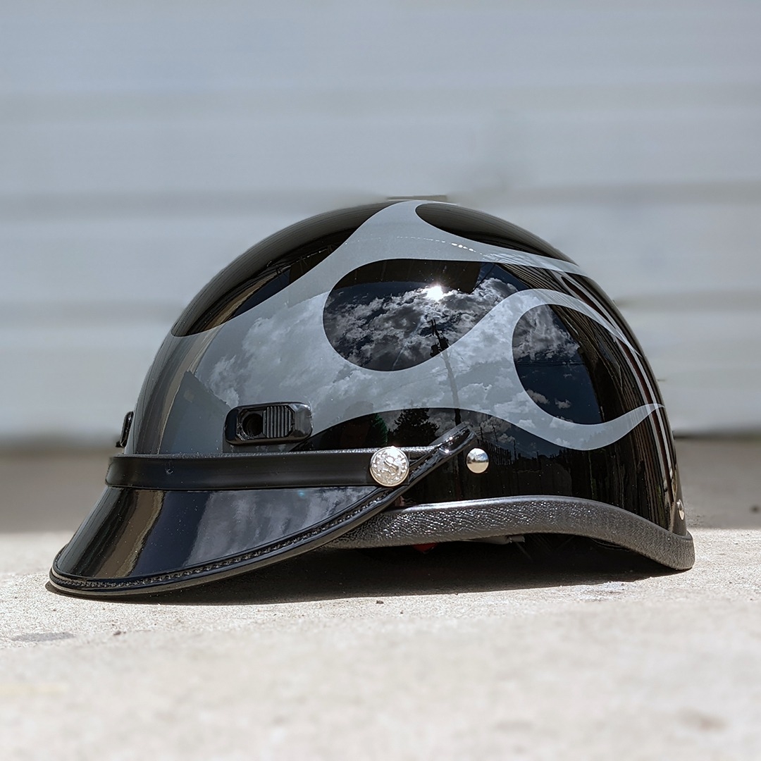 
Gunship Gray Color Matched Motorcycle Helmet - Available Now
