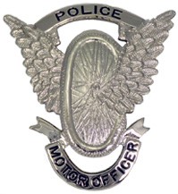 Police Motorcycle Helmet Badges | Motorcycle Helmet Decals