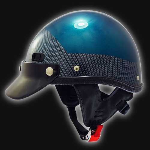 【新品・未使用】 HELD HORNET100 24.5㎝ S2102 Carbon Fiber Shorty Motorcycle Helmet - Two Colors