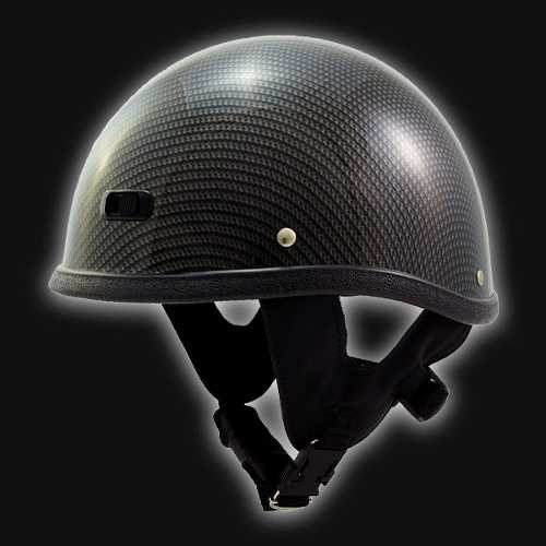 Super Seer Carbon Fiber Half Shell Motorcycle Helmet