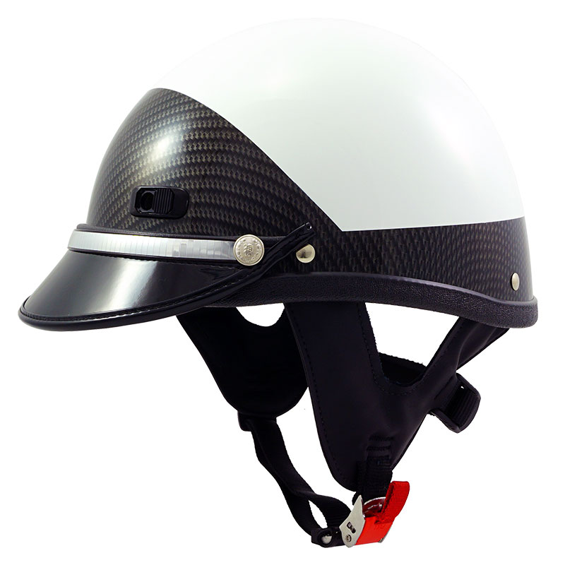 Super Seer S1602 Fiberglass Police Motorcycle Helmet