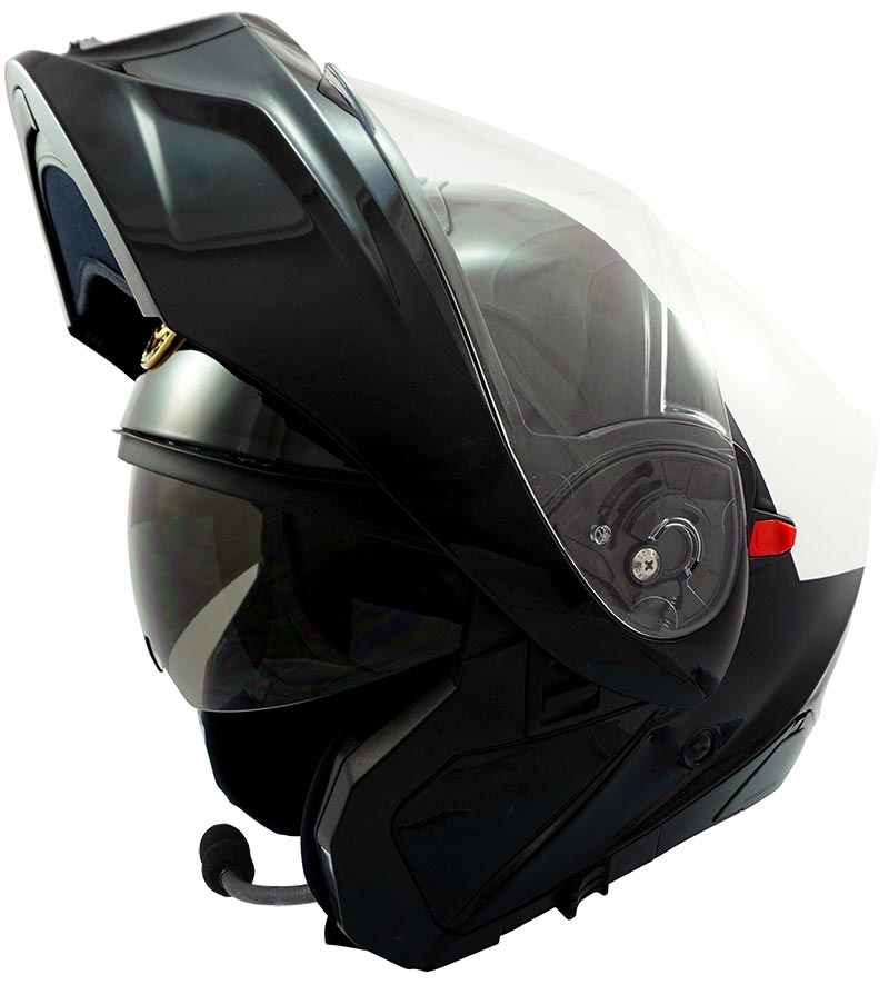 Seer Police Motorcycle Transformer Modular Helmet