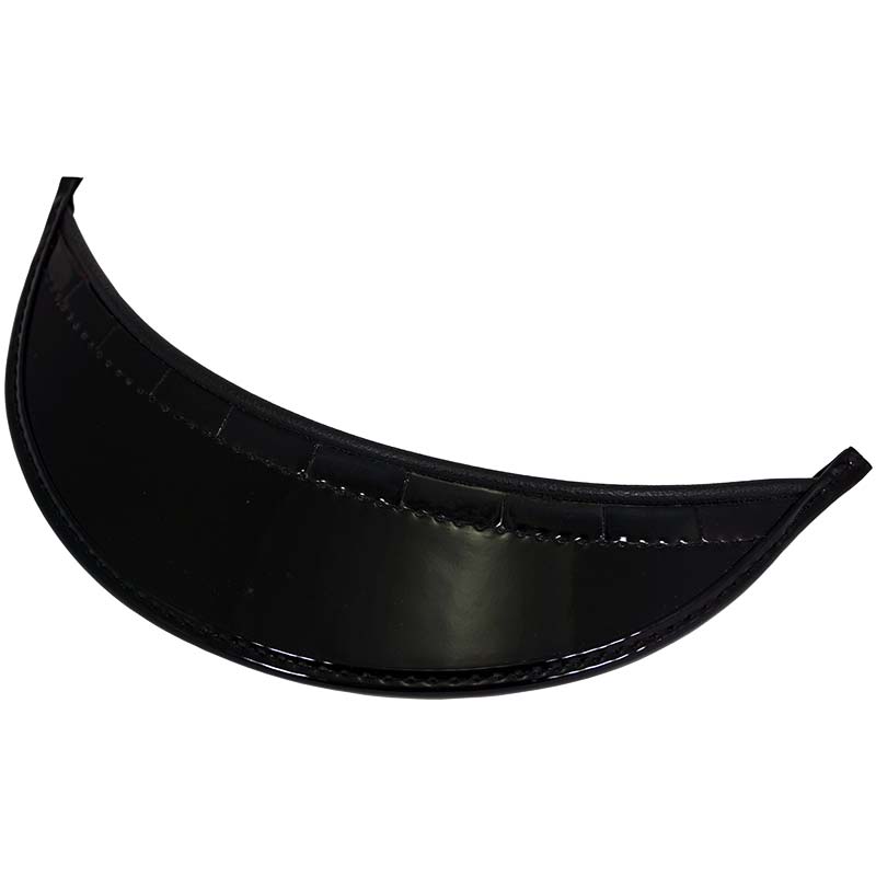 
S-1154 Black Patent Leather Visor for S1608/S2108