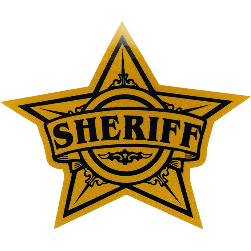 
S-8079 Sheriff Star Decal