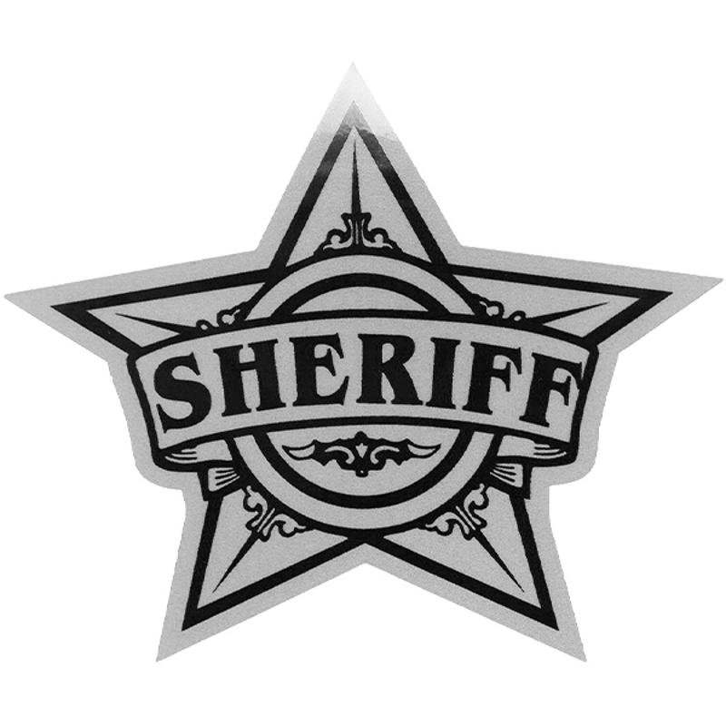
S-8079 Sheriff Star Decal