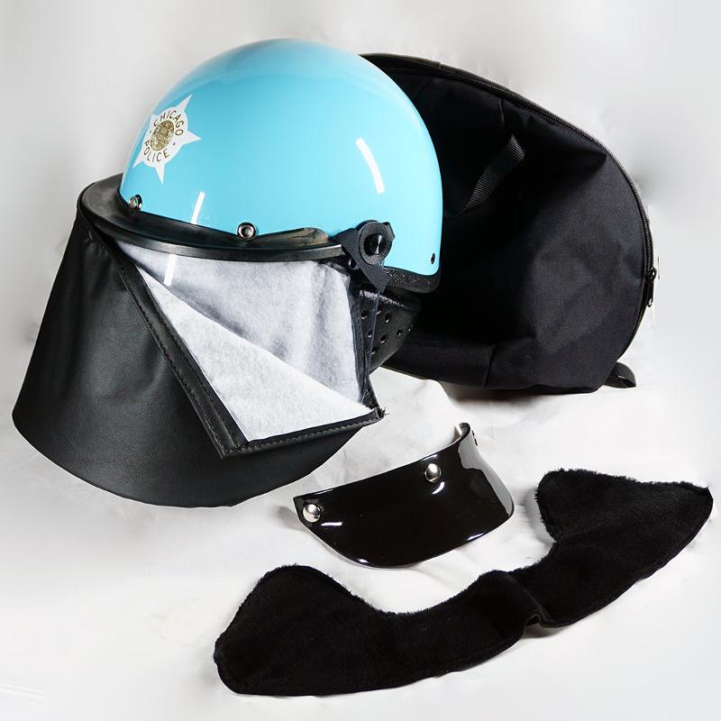 S1602IV-CPD Riot Helmet with Face Shield | Super Seer