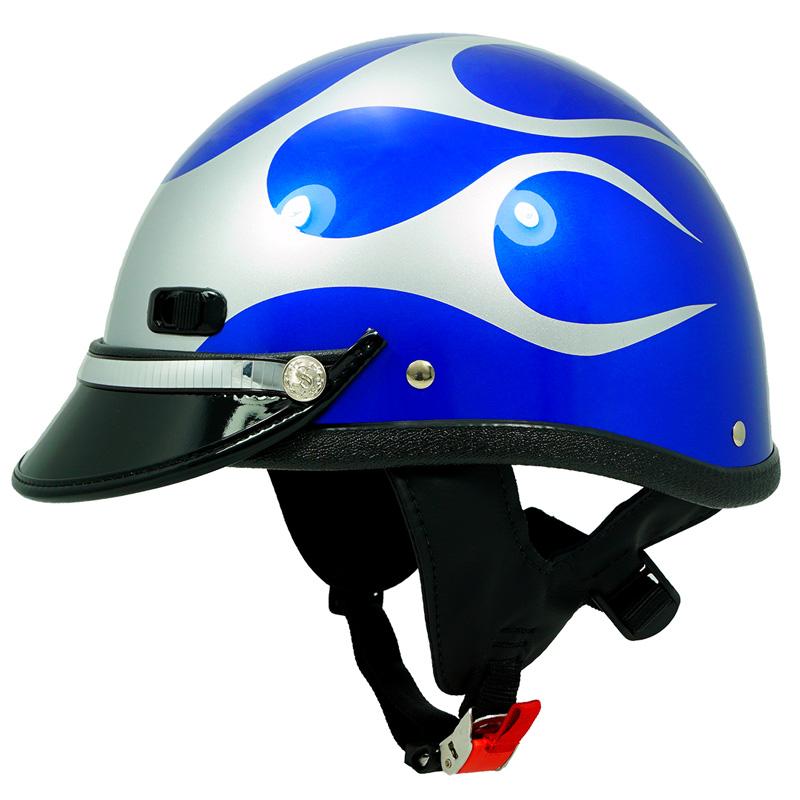 
    S2108 Carbon Fiber Touring Helmet - Flame Trim