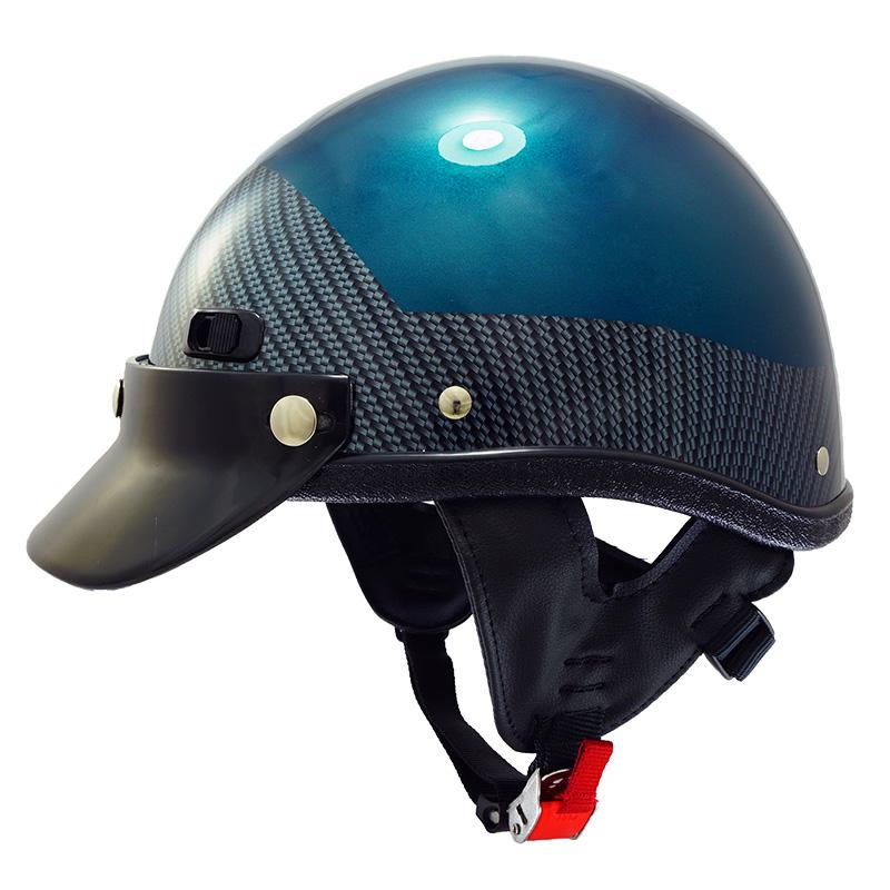 
S2102 Carbon Fiber Touring Helmet - Carbon Fiber Pattern, Two Colors